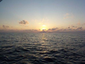 Open sea around Sabah